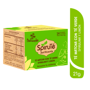 Spiruté Purificante de Té Matcha y Té Verde 14Bols. *21gr Naturela