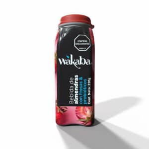 Bebida de Almendras sabor Fresa 230ml Wakaba