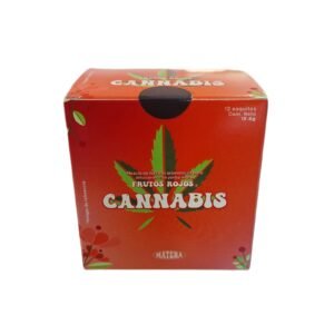Aromaticas cannabis frutos rojos/amarillos x12und matena