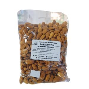 Almendra Entera Natural por 500gr La Exquisita