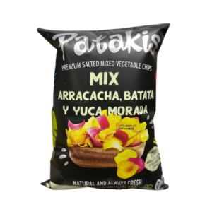 Mix Arracacha, Batata y Yuca Morada 65gr Patakis