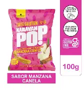 Snack extruido de Maíz  y Lenteja sabor  Manzana y Canela 100 gr Karavansay