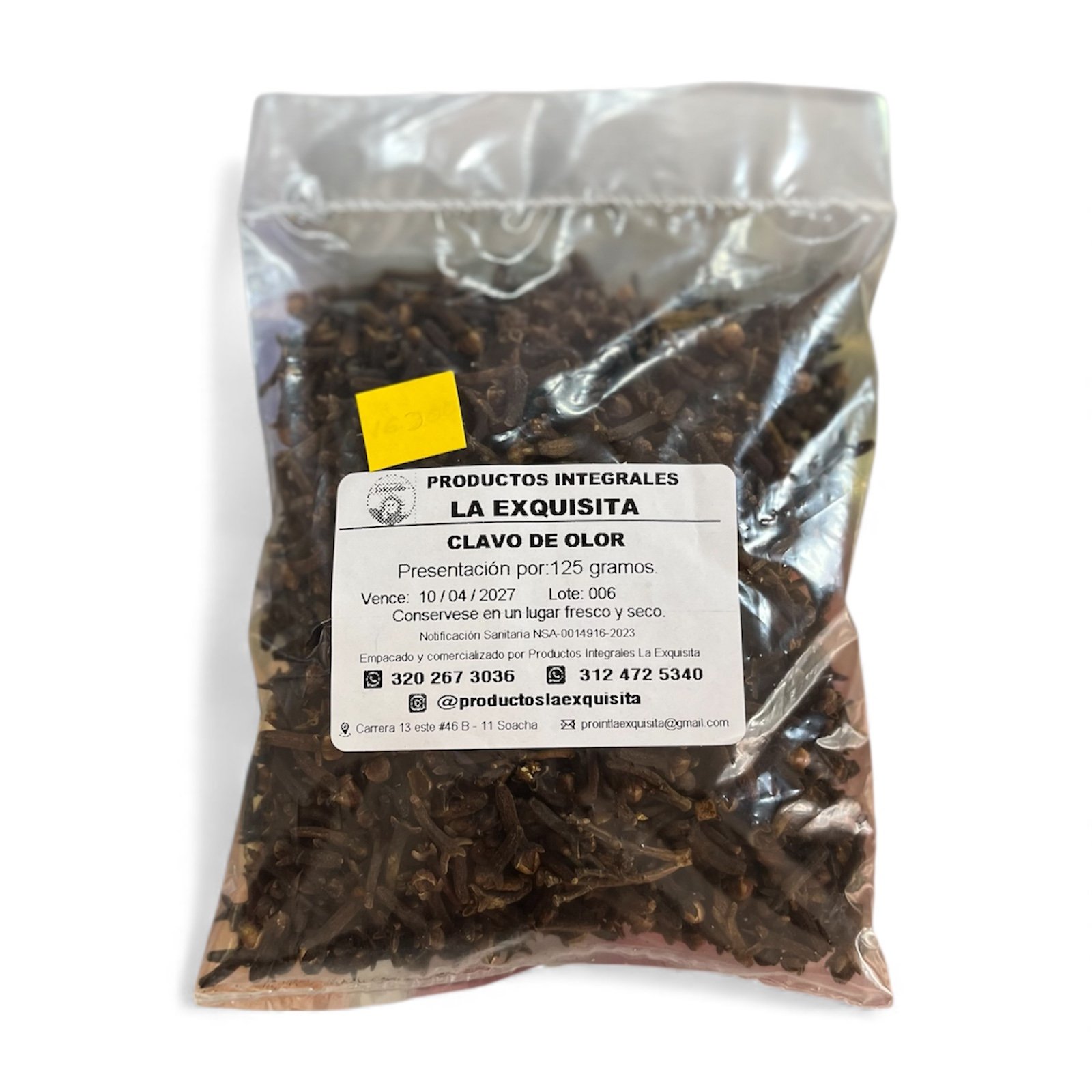 Clavo-de-olor-La-Exquisita-Paquete-125-gramos