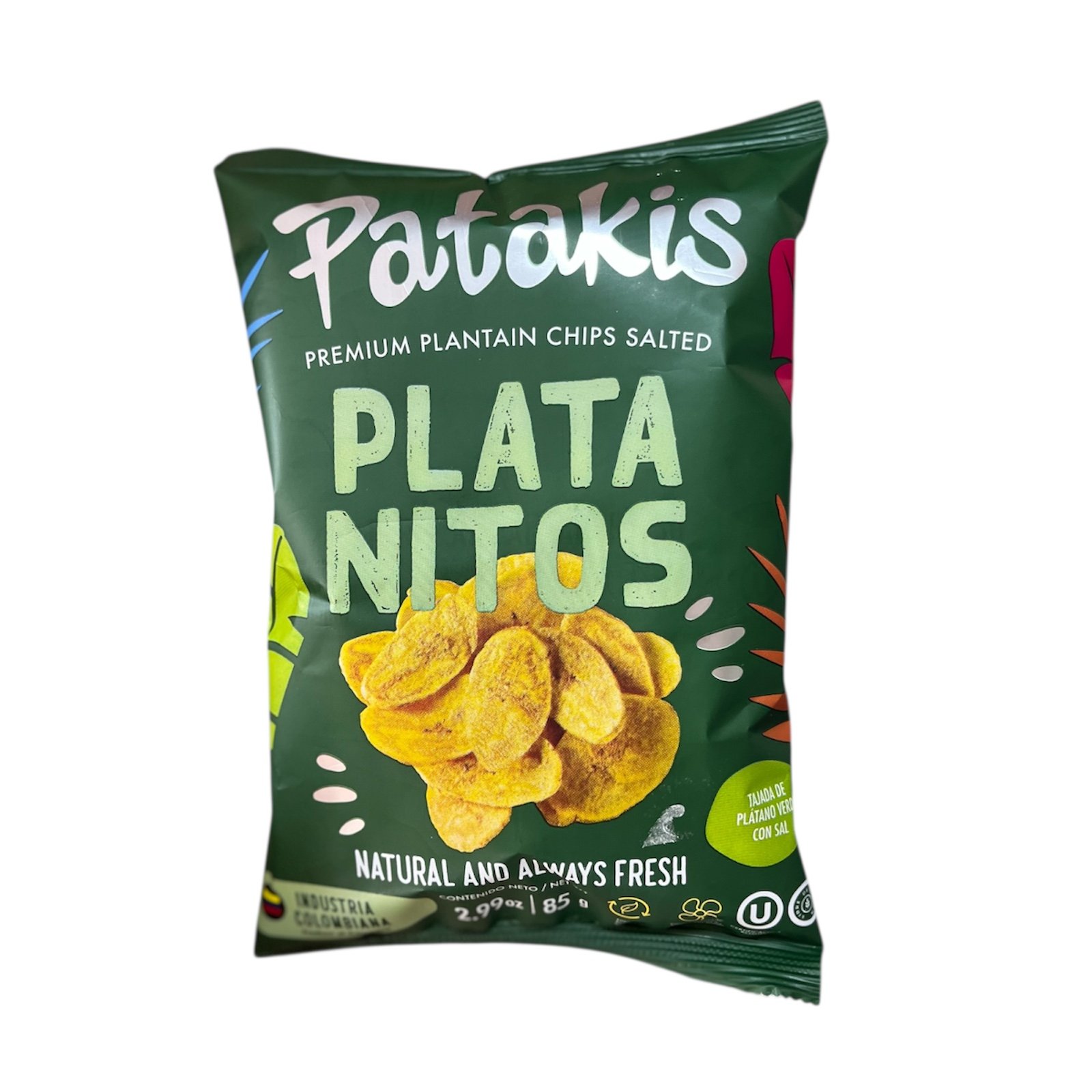 Platanitos Verdes 85gr Patakis