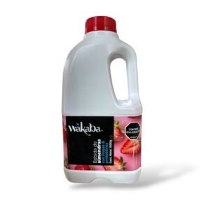 Bebida de Almendras sabor Fresa 1Lt Wakaba
