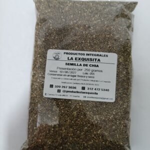 Semilla de chía La Exquisita x 250 gramos